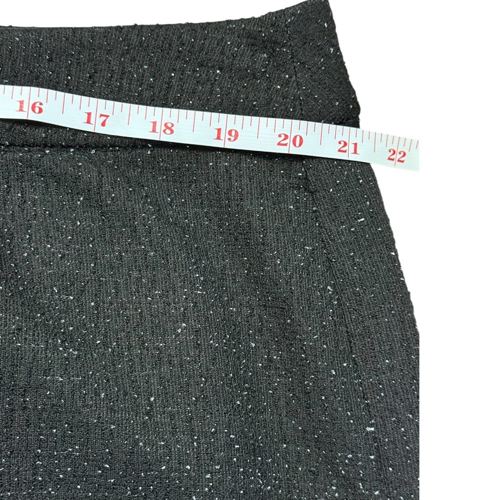 Brand New Lane Bryant Black Tweed Mini Skirt Womens Size 18 Office Career Event - Picture 8 of 16